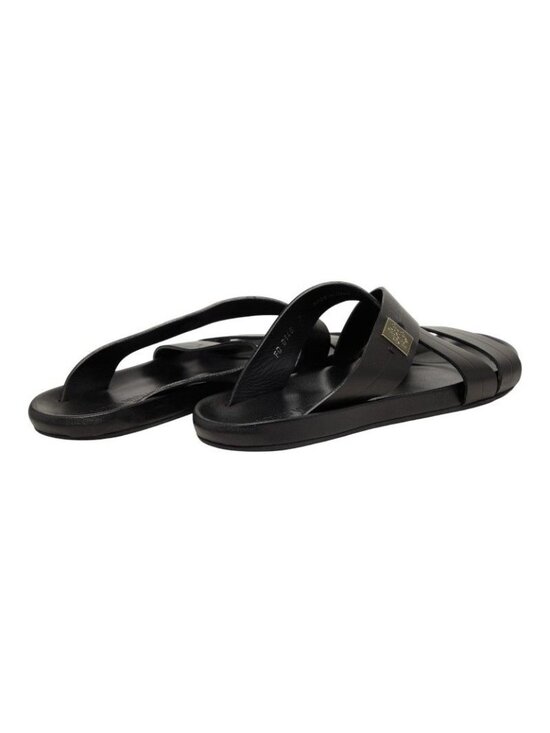 Louis Vuitton Pioneer Line Sandals 7 Black Leather main image 7